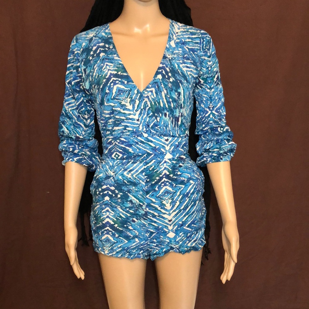 Pretty Blue Romper